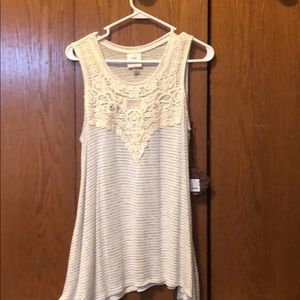 Tunic length tank